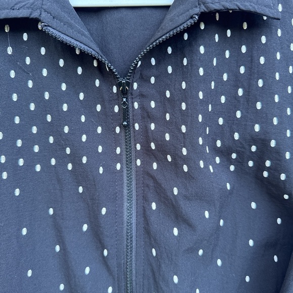 Vintage Teddi Black Jacket with White Dots - Picture 4 of 13